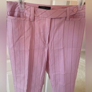 Pink Summer Striped Pants